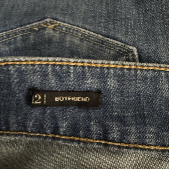 TALBOTS Flawless Five Pocket Boyfriend Jeans Women’s Size 12 High Rise New - Picture 6 of 7